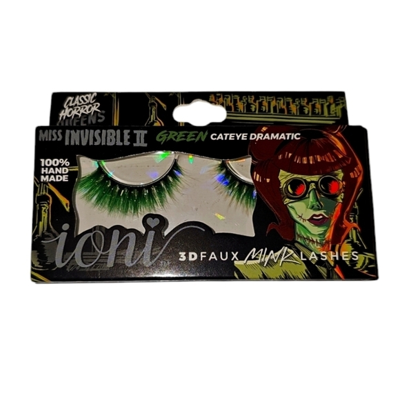5 Pairs Of Halloween Lashes 3D FauxMink CLASSIC HORROR QUEENS - Picture 5 of 6